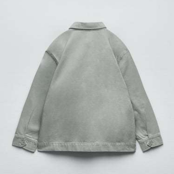 ZARA UTILITY OVERSHIRT - Picture 11 of 12